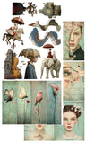 Alchemy of Art Paper, 6X12 Extras Paper Set, Art 02
