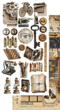 Alchemy of Art Paper, 6X12 Extras Paper Set, Junk Journal