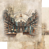 Alchemy of Art Paper, 12X12 Paper Collection - In the Library