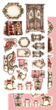 Alchemy of Art Embellishment, 6X12 Extras Paper Set - The Magic of December