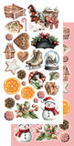 Alchemy of Art Embellishment, 6X12 Extras Paper Set - The Magic of December