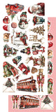 Alchemy of Art Embellishment, 6X12 Extras Paper Set - The Magic of December