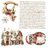 Alchemy of Art Paper, Embellishment, Rub-on Transfer - The Magic of December
