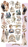 Alchemy of Art Paper, 6X12 Extras Paper Set, Romantic Boho