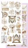 Alchemy of Art Paper, 6X12 Extras Paper Set, Romantic Boho