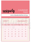 Uniquely Creative Paper, 2027 Calendar Pads