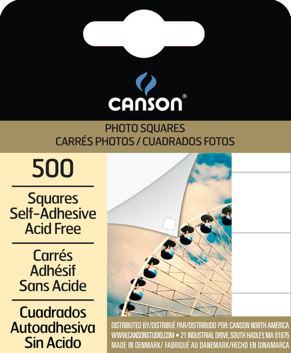 Canson Adhesive, Self Adhesive Photo Squares