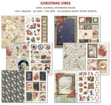 Ciao Bella Paper - Christmas Vibes Junk Journal & Ephemera Book
