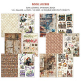 Ciao Bella Paper - Mixed Media Book,  Book Lovers