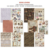 Ciao Bella Paper - Mixed Media Book,  Book Lovers
