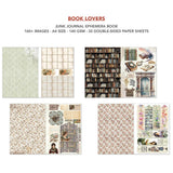 Ciao Bella Paper - Mixed Media Book,  Book Lovers