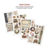 Ciao Bella Paper - Mixed Media Book,  Book Lovers