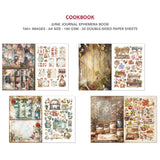 Ciao Bella Paper - Cookbook , Junk Journal & Ephemera Book