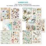 Ciao Bella Paper - Summer Days,  Junk Journal & Ephemera Book