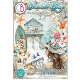 Ciao Bella Paper - Summer Days,  Junk Journal & Ephemera Book