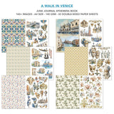 Ciao Bella Paper - A Walk in Venice, Junk Journal & Ephemera Book