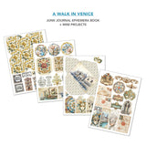 Ciao Bella Paper - A Walk in Venice, Junk Journal & Ephemera Book