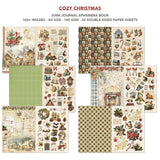Ciao Bella Paper - Cozy Christmas Junk Journal & Ephemera Book