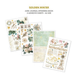 Ciao Bella Paper - Golden Winter Junk Journal & Ephemera Book
