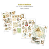 Ciao Bella Paper - Golden Winter Junk Journal & Ephemera Book