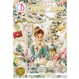Ciao Bella Paper - Golden Winter Junk Journal & Ephemera Book