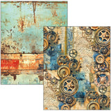 Ciao Bella Paper - Mixed Media Book,  Past Time