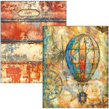 Ciao Bella Paper - Mixed Media Book,  Past Time