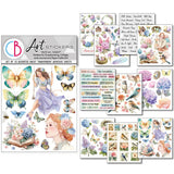 Ciao Bella Embellishment, Sticker Set 10/Pkg Daydreams