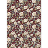 Ciao Bella Paper - Rice Paper A5 MIXED 8/Pkg Bohemian Burgundy