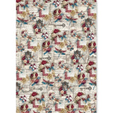 Ciao Bella Paper - Rice Paper A5 MIXED 8/Pkg Bohemian Burgundy