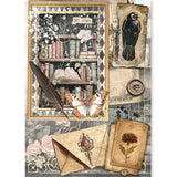 Ciao Bella Paper - Rice Paper A5 MIXED 8/Pkg The Witch's Grimoire