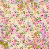Crafters Companion Paper, Spring Floral Print Paper Pad - 12" x 12"
