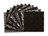 Crafters Companion Paper, Flocked Damask Paper Pad - 12" x 12"