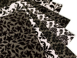 Crafters Companion Paper, Flocked Damask Paper Pad - 12" x 12"