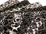 Crafters Companion Paper, Flocked Damask Paper Pad - 12" x 12"