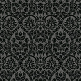 Crafters Companion Paper, Flocked Damask Paper Pad - 12" x 12"