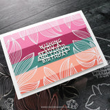 Concord & 9th Stencil Pack, Long Line Leaves (6pc)