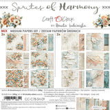 Craft O'Clock Paper Pack 8x8 - Mix Paper Pad, Sprites of Harmony