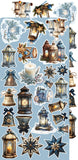 Craft O'Clock Embellishment, Extras Set, Jolly Season - Winter
