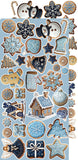 Craft O'Clock Embellishment, Extras Set, Jolly Season - Winter