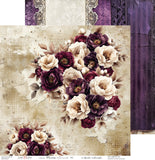 Craft O'Clock Paper Pack 12x12 - Plum & Caramel