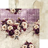 Craft O'Clock Paper Pack 8x8 - Mix Paper Pad, Plum & Caramel