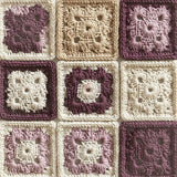 Craft O'Clock Paper Pack 8x8 - Mix Paper Pad, Plum & Caramel