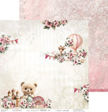 Craft O'Clock Paper, 12X12 - Baby Girl Universe