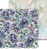 Craft O'Clock, 12X12 Paper Collection, Flowers of Delight