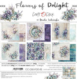 Craft O'Clock, 12X12 Paper Collection, Flowers of Delight