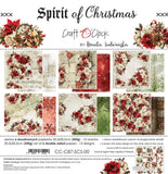 Craft O'Clock, 12X12 Paper Collection, Spirit of Christmas