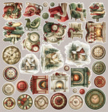 Craft O'Clock Embellishment, Extras Set, Spirit of Christmas - Jolly