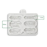 Cosmic Shimmer Mould, Believers Mini Plaques