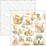 Ciao Bella Paper, 6X6 Fussy Cut Pad, Lunibloom